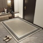 Thảm chùi chân chống bẩn hoa văn hiện đại XF8977.02