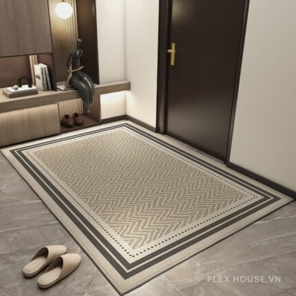 Thảm chùi chân chống bẩn hoa văn hiện đại XF8977.02