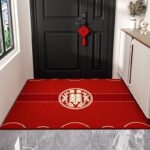 Thảm chùi chân Song Hỷ Phúc Lộc decor lễ tết XF2557.03