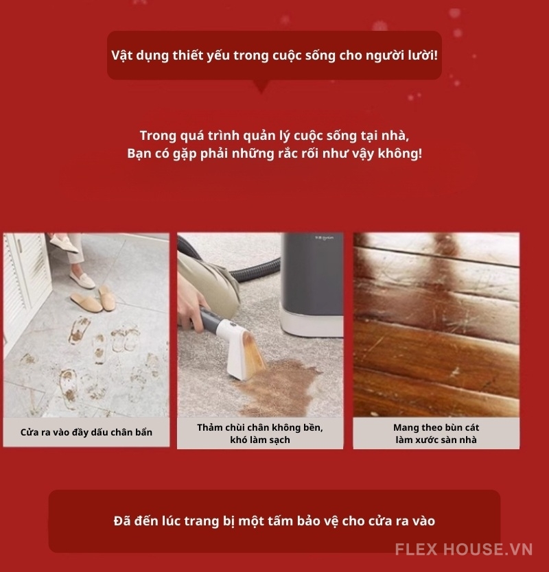 Thảm chùi chân Song Hỷ Phúc Lộc decor lễ tết XF2557 1 Thảm chùi chân Song Hỷ Phúc Lộc decor lễ tết XF2557