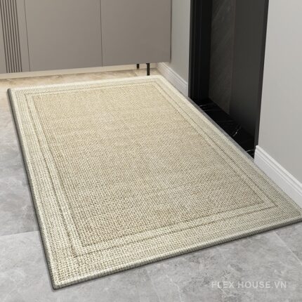 Thảm cửa chính polyester dệt sợi vòng cao cấp XF8981