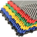 Thảm lắp ghép PP chống trượt chịu tải garage GV246