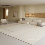 Thảm polyester dệt phẳng trải sofa bàn trà XF3115