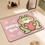 Thảm tảo cát hình vịt vàng và ếch xanh Happy XF1648