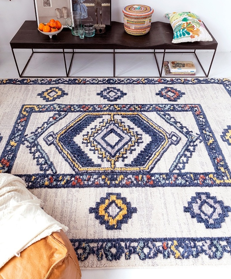 Thảm trải sàn họa tiết Tribal Trung Đông XF5385 5 Thảm trải sàn họa tiết Tribal Trung Đông XF5385