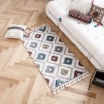 Thảm trải sofa bàn trà sắc màu Bohemian XF5388