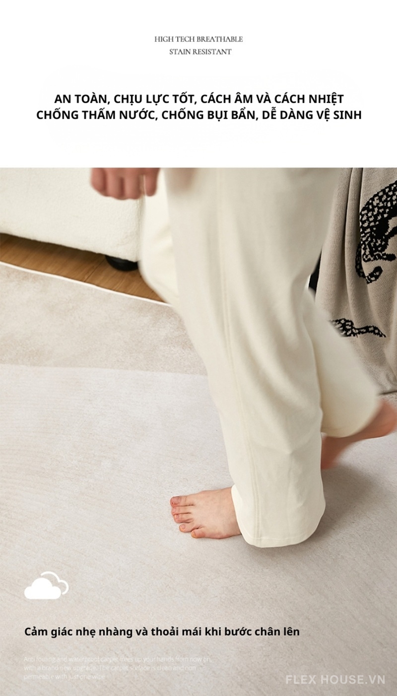 Thảm trang trí khối giao tĩnh lặng XF3102 2 Thảm trang trí khối giao tĩnh lặng XF3102