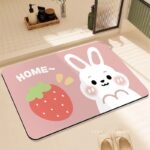 Thảm trang trí nhà tắm ban công hình thỏ Home XF1646.02