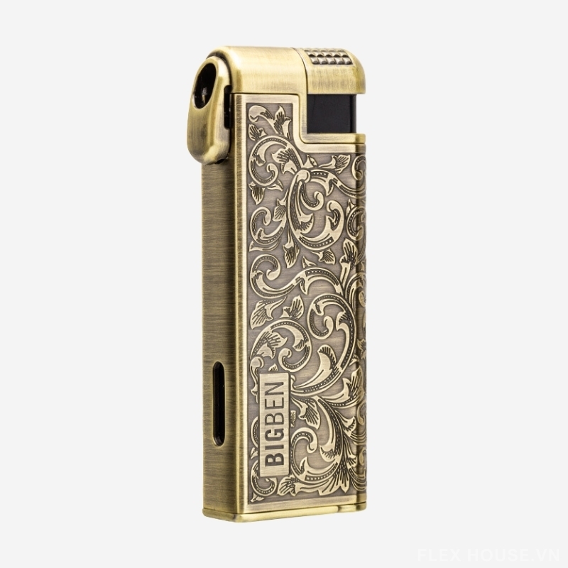 Bật lửa cigar khắc nổi tinh xảo cổ điển LBS2075 9 Bật lửa cigar khắc nổi tinh xảo cổ điển LBS2075 18