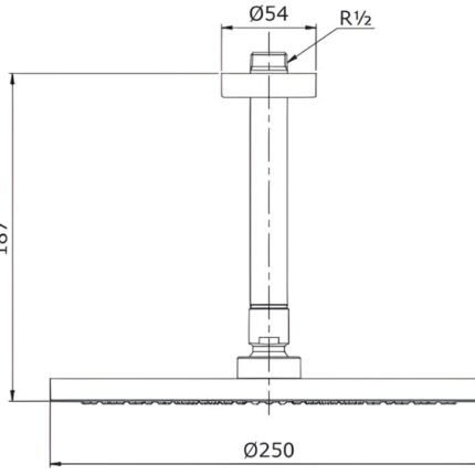 Bát sen nhựa gắn trần dáng tròn TOTO TX491SN