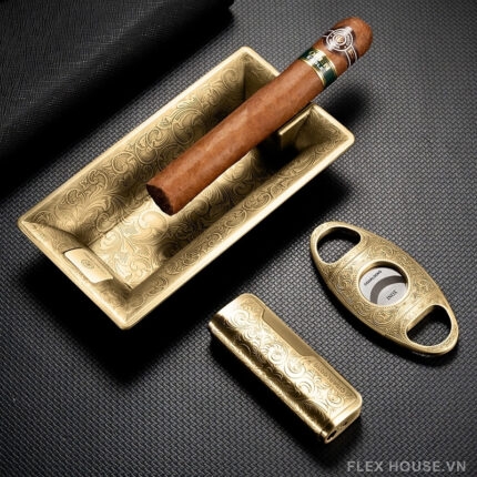 Bộ phụ kiện cigar 3 món phong cách retro CGL0645