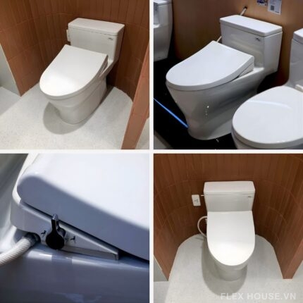 Bồn cầu men sứ liền khối nắp đóng êm TOTO MS188VKE4