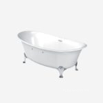 Bồn tắm lập thể cao cấp chân bạc TOTO PPY1806PWNE.S