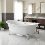 Bồn tắm lập thể cao cấp chân bạc TOTO PPY1806PWNE.S