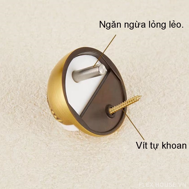 Chặn cửa mu rùa bằng đồng cổ điển Pháp HD323 5 Chặn cửa mu rùa bằng đồng cổ điển Pháp HD323 11