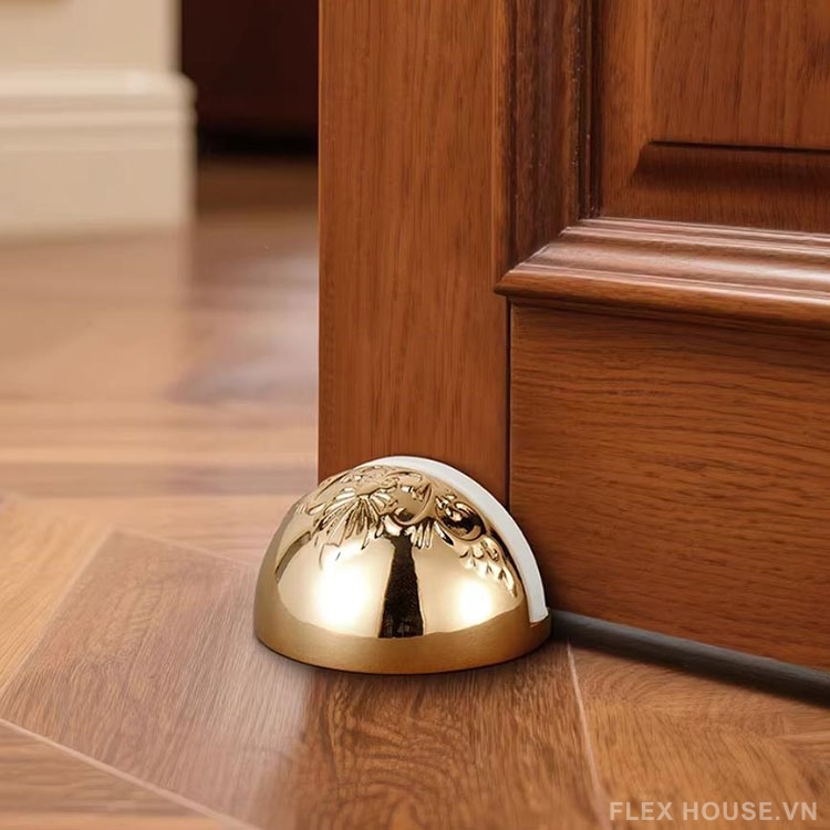 Chặn cửa mu rùa bằng đồng cổ điển Pháp HD323 11 Chặn cửa mu rùa bằng đồng cổ điển Pháp HD323 17