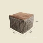 Ghế đôn trang trí phong cách cổ điển TJ8490