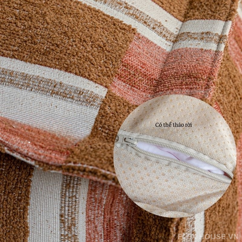 Ghế đôn trang trí họa tiết nghệ thuật Mosaic HC4898 2 Ghế đôn trang trí họa tiết nghệ thuật Mosaic HC4898