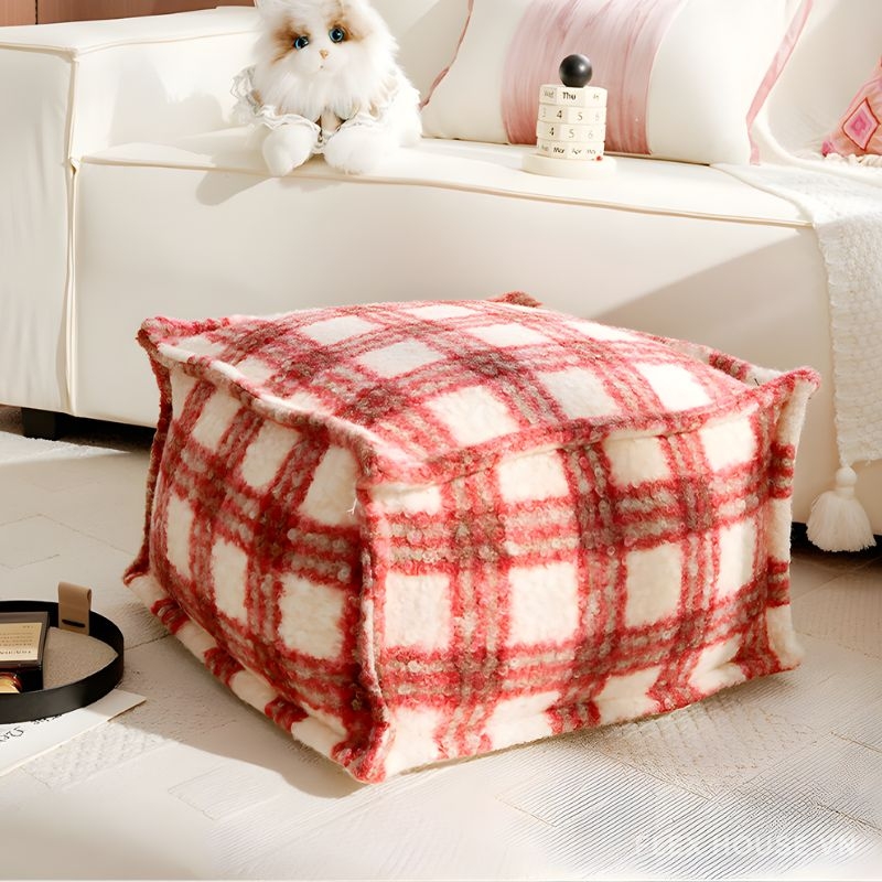 Ghế đôn trang trí phong cách Bắc Âu HJ4864 6 Ghế đôn trang trí phong cách Bắc Âu HJ4864