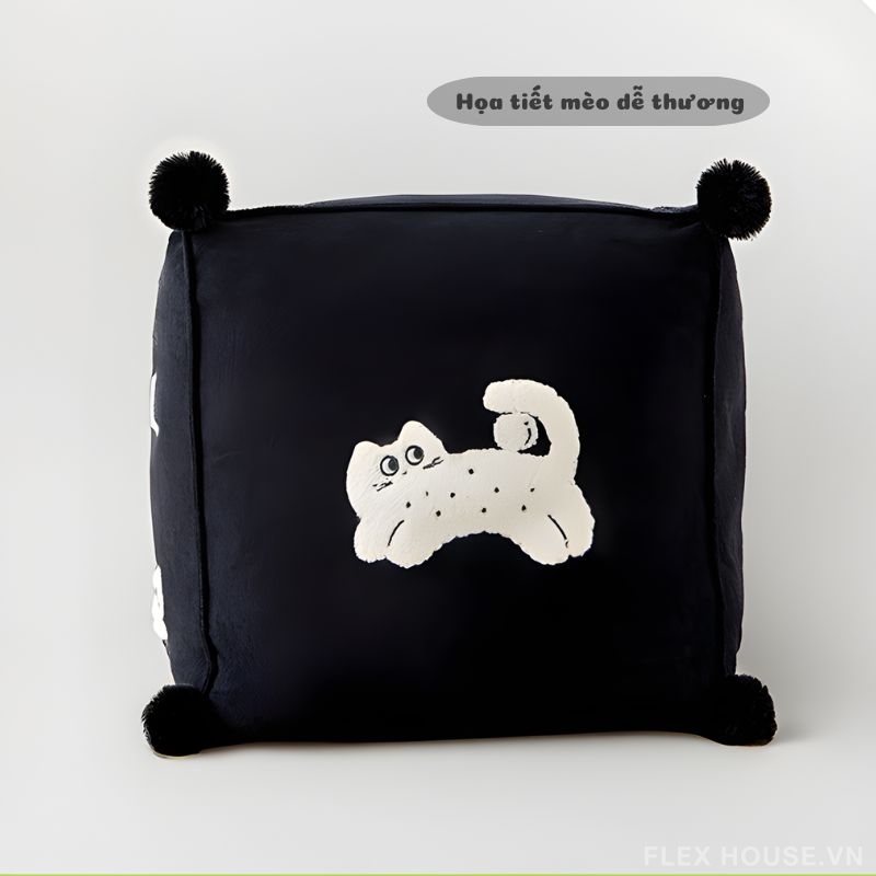 Ghế đôn trang trí xúc xắc mèo SL0982 3 Ghế đôn trang trí xúc xắc mèo SL0982 3