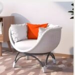 Ghế mây tre thư giãn ngoài trời năng động XF7840