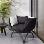 Ghế mây tre thư giãn ngoài trời năng động XF7840