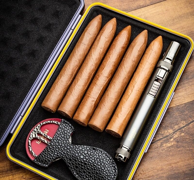 Hộp đựng cigar 10 điếu hợp kim nhôm cao cấp LBS1890 9 Hộp đựng cigar 10 điếu hợp kim nhôm cao cấp LBS1890 18