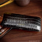Hộp đựng cigar da bò lót gỗ tuyết tùng CGL0857