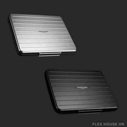 Hộp đựng cigar hợp kim nhôm vân sọc hiện đại CGL7761 (1)