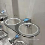 Kệ đựng ly đôi bồn rửa mặt tiện lợi Inax KF-843V