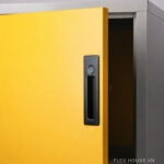 Khóa tay nắm vân tay cho tủ hồ sơ văn phòng F190