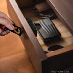 Khóa thẻ từ NFC lắp âm ngăn kéo tủ F019