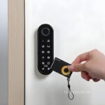 Khóa tủ ngăn kéo mật mã vân tay thẻ từ F156