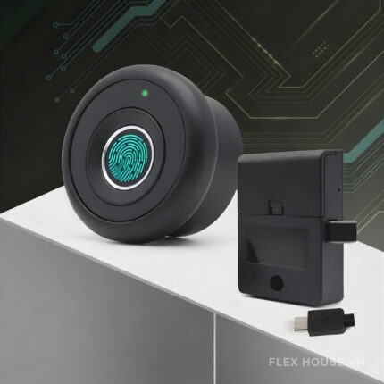 Khóa vân tay cho tủ ngăn kéo bàn làm việc F045S