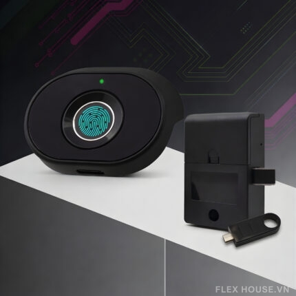 Khóa vân tay cho tủ hồ sơ và ngăn kéo F115