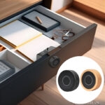 Khóa vân tay hiện đại cho ngăn kéo tủ đầu giường F126