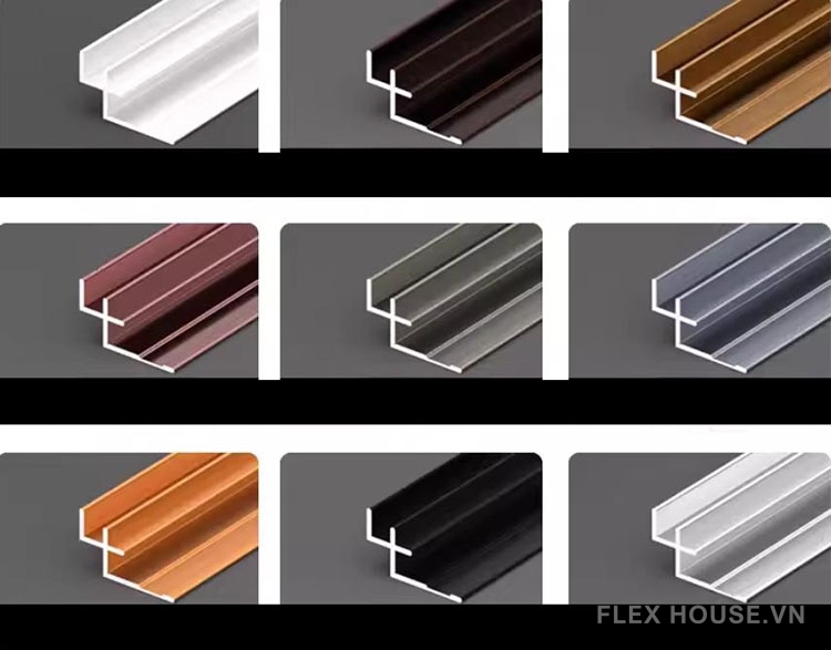 Nẹp nhôm góc tường nhiều màu 8.5mm HB-YJ-085 4 Nẹp nhôm góc tường nhiều màu 8.5mm HB-YJ-085 9
