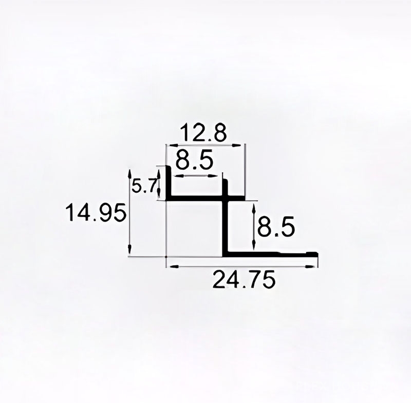 Nẹp nhôm góc tường nhiều màu 8.5mm HB-YJ-085 8 Nẹp nhôm góc tường nhiều màu 8.5mm HB-YJ-085 13