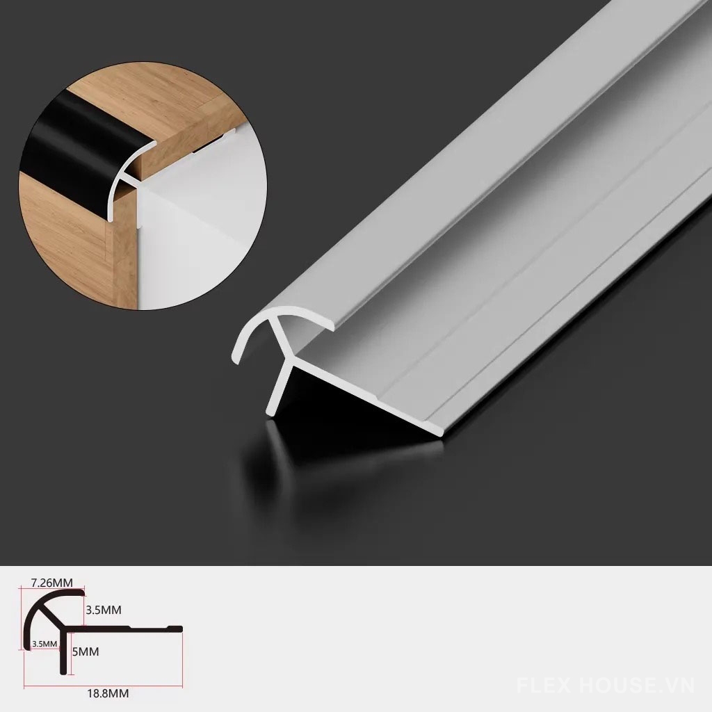 Nẹp trang trí góc tường bằng nhôm 3.5mm HB-YYJ-035 7 Nẹp trang trí góc tường bằng nhôm 3.5mm HB-YYJ-035 10