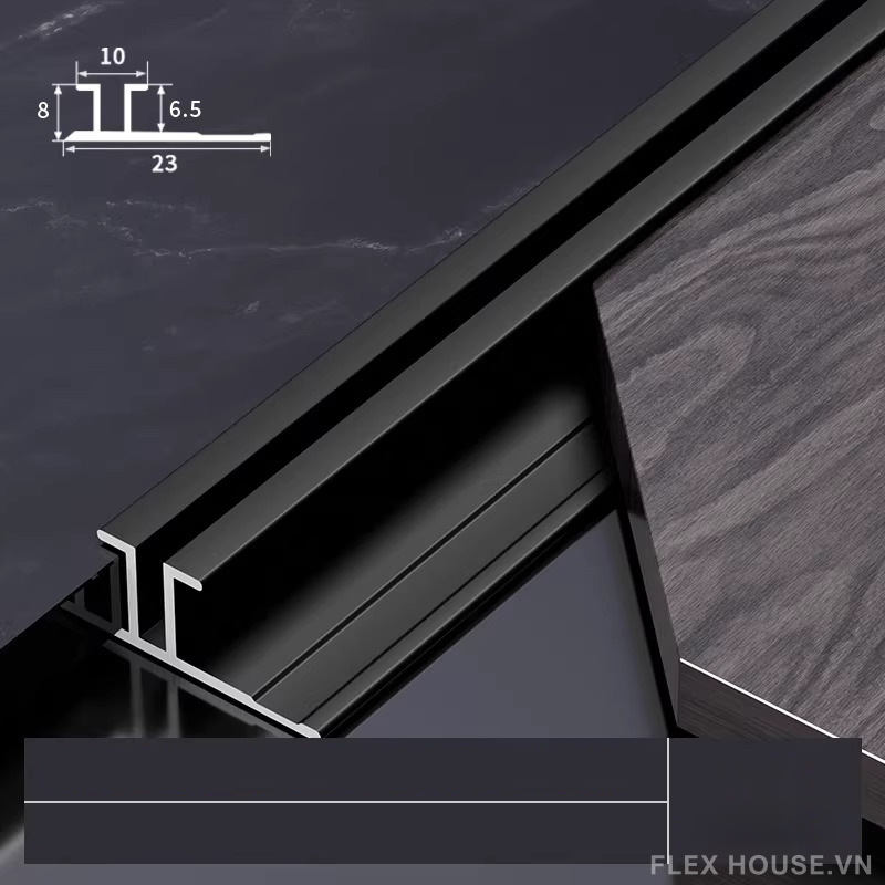Nẹp trang trí tường hợp kim nhôm 6.5mm BM-YX-065 5 Nẹp trang trí tường hợp kim nhôm 6.5mm BM-YX-065 10
