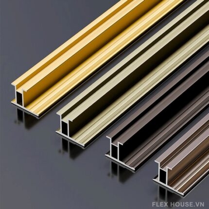 Nẹp tường hợp kim nhôm nhiều màu 9.5mm HB-YX-095