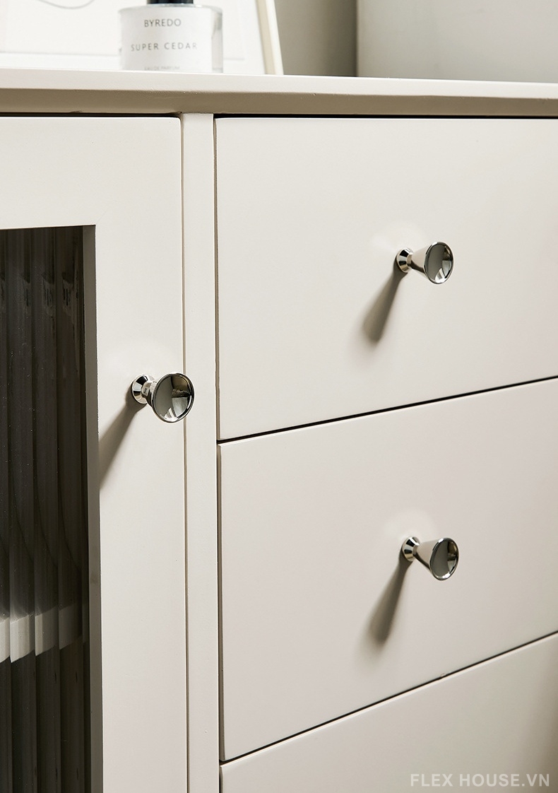 Núm tay nắm cánh tủ đồng tối giản màu bạc PALO755 4 Núm tay nắm cánh tủ đồng tối giản màu bạc PALO755 8