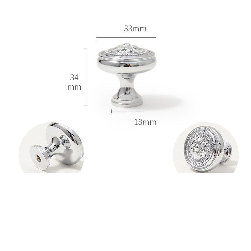 Núm tay nắm tủ đồng châu Âu sang trọng PALO6493 9 Núm tay nắm tủ đồng châu Âu sang trọng PALO6493 14