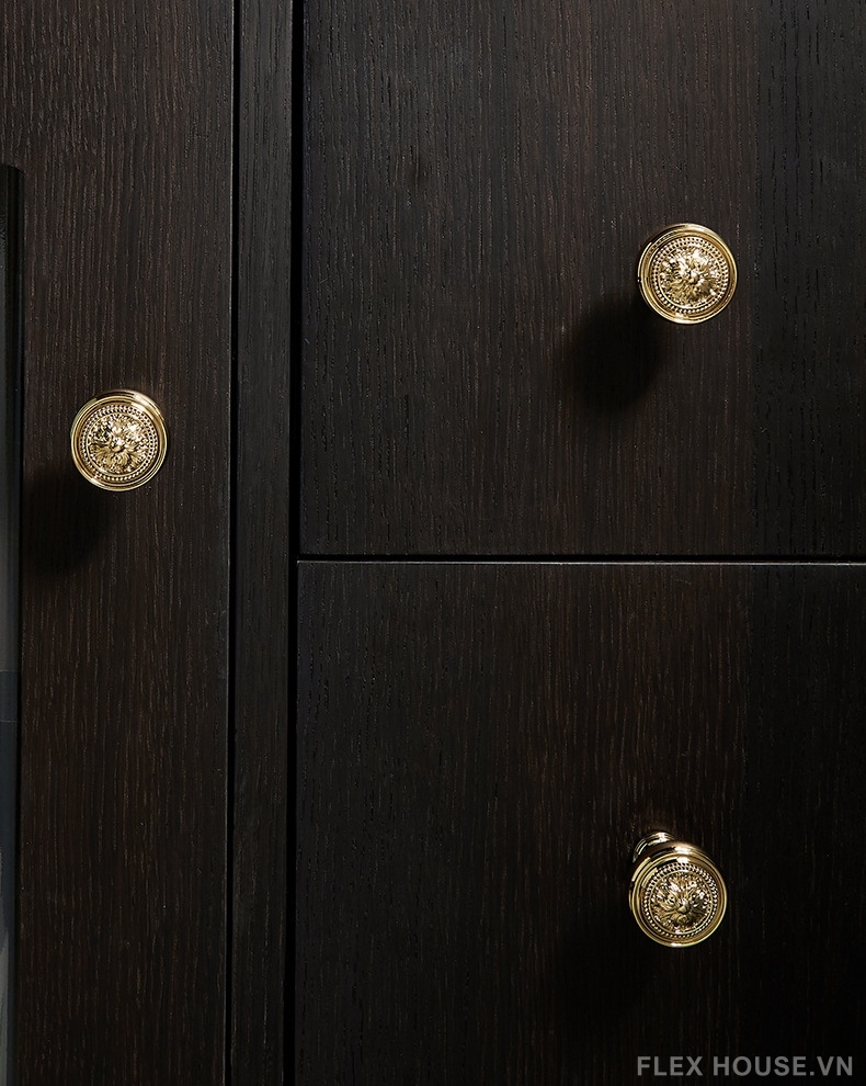 Núm tay nắm tủ đồng châu Âu sang trọng PALO6493 5 Núm tay nắm tủ đồng châu Âu sang trọng PALO6493 10