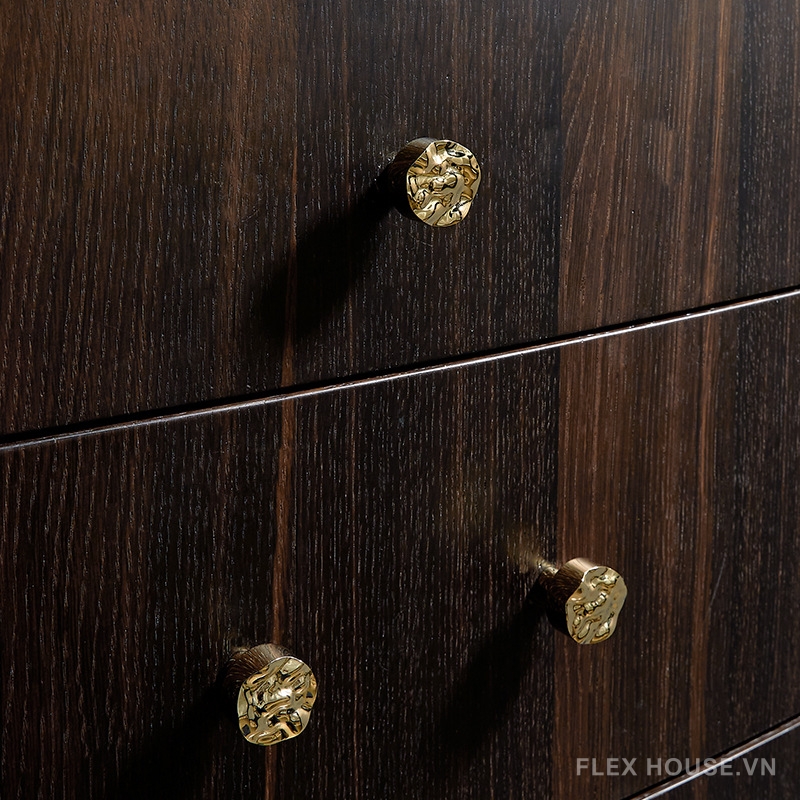 Núm tay nắm tủ đồng gợn sóng bề mặt PALO365 8 Núm tay nắm tủ đồng gợn sóng bề mặt PALO365 12