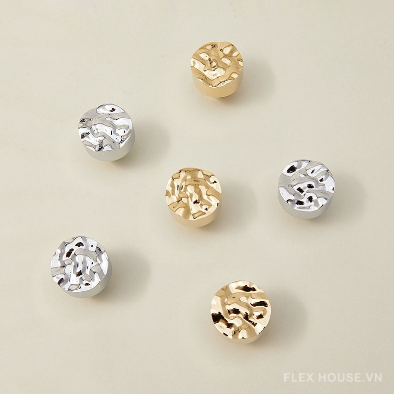 Núm tay nắm tủ đồng gợn sóng bề mặt PALO365 2 Núm tay nắm tủ đồng gợn sóng bề mặt PALO365 6