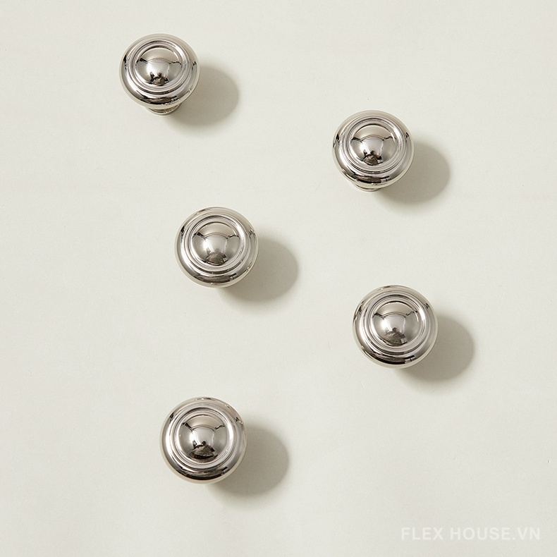 Núm tay nắm tủ đồng kiểu Pháp màu bạc PALO2901 3 Núm tay nắm tủ đồng kiểu Pháp màu bạc PALO2901 9