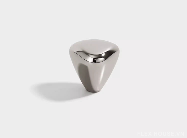 Núm tay nắm tủ hợp kim hiện đại màu bạc RX8153 9 Núm tay nắm tủ hợp kim hiện đại màu bạc RX8153 15
