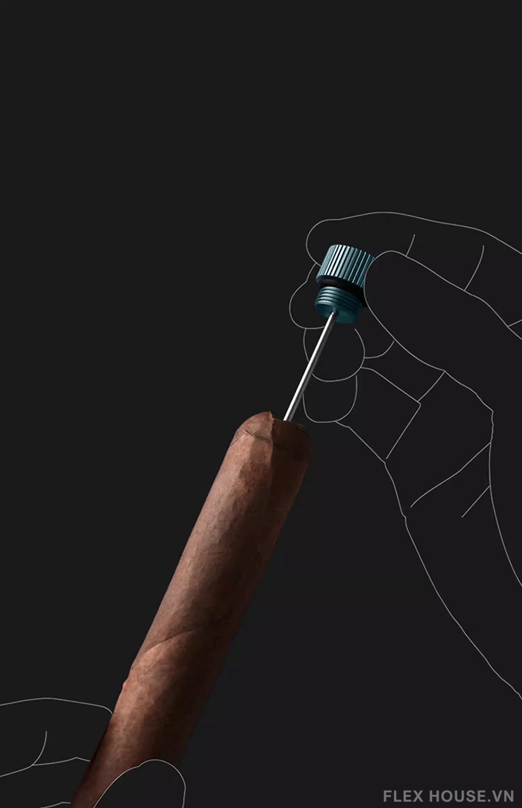 Phụ kiện thông điếu xì gà kèm khoan RAG7018 8 Phụ kiện thông điếu xì gà kèm khoan RAG7018 13