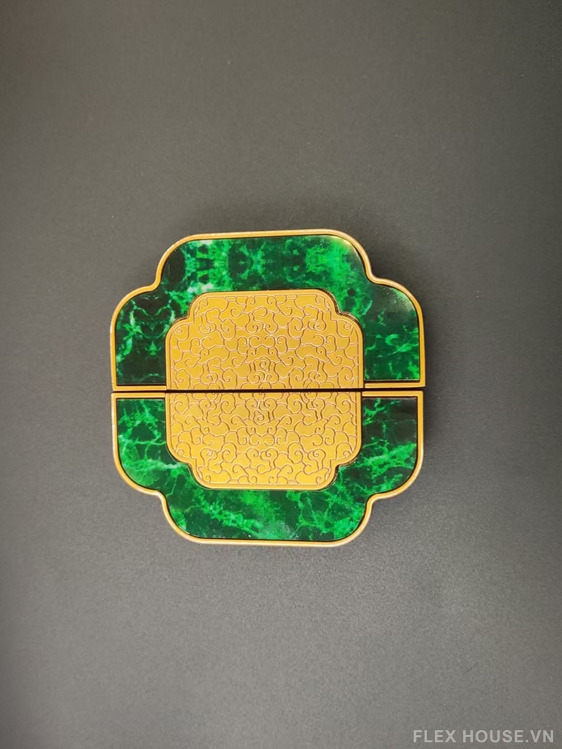 Tay cầm tủ bán nguyệt Á Đông màu ngọc bích JC20664 1 Tay cầm tủ bán nguyệt Á Đông màu ngọc bích JC20664 5